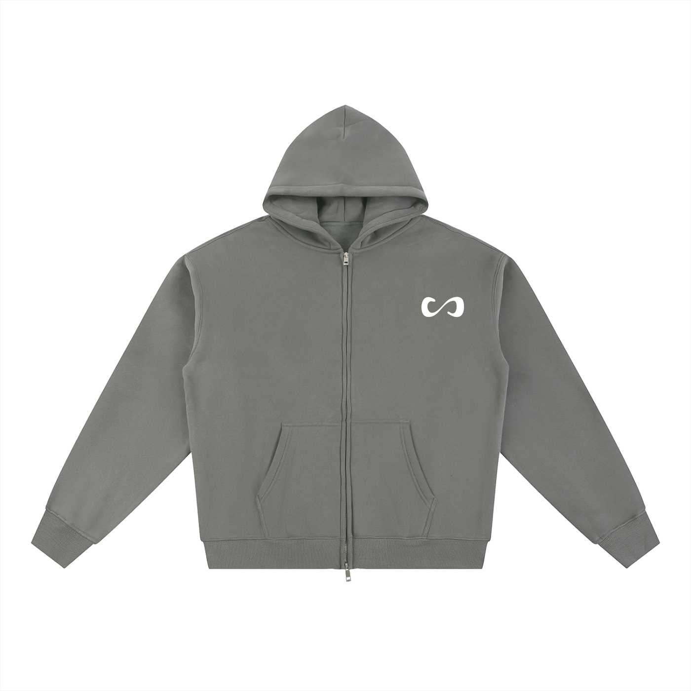 Unisex Fleece Zip-Up Hoodie
