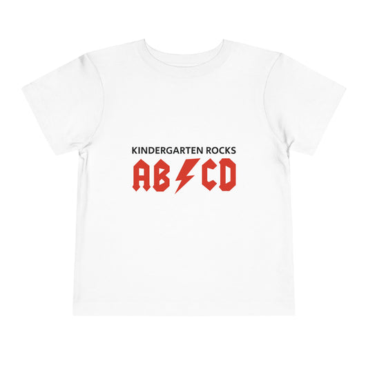 Toddler's Kindergarten Rocks Tee