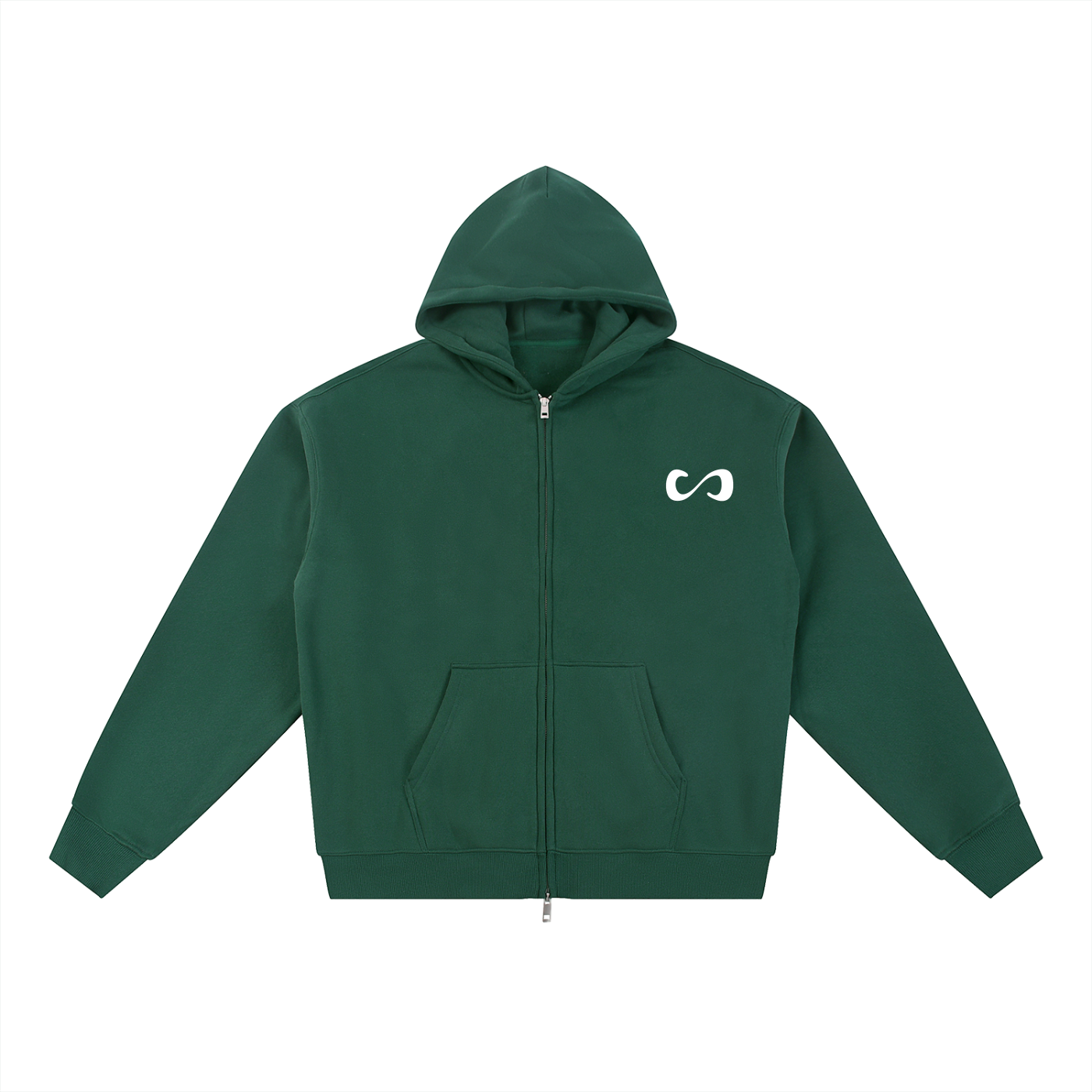 Unisex Fleece Zip-Up Hoodie