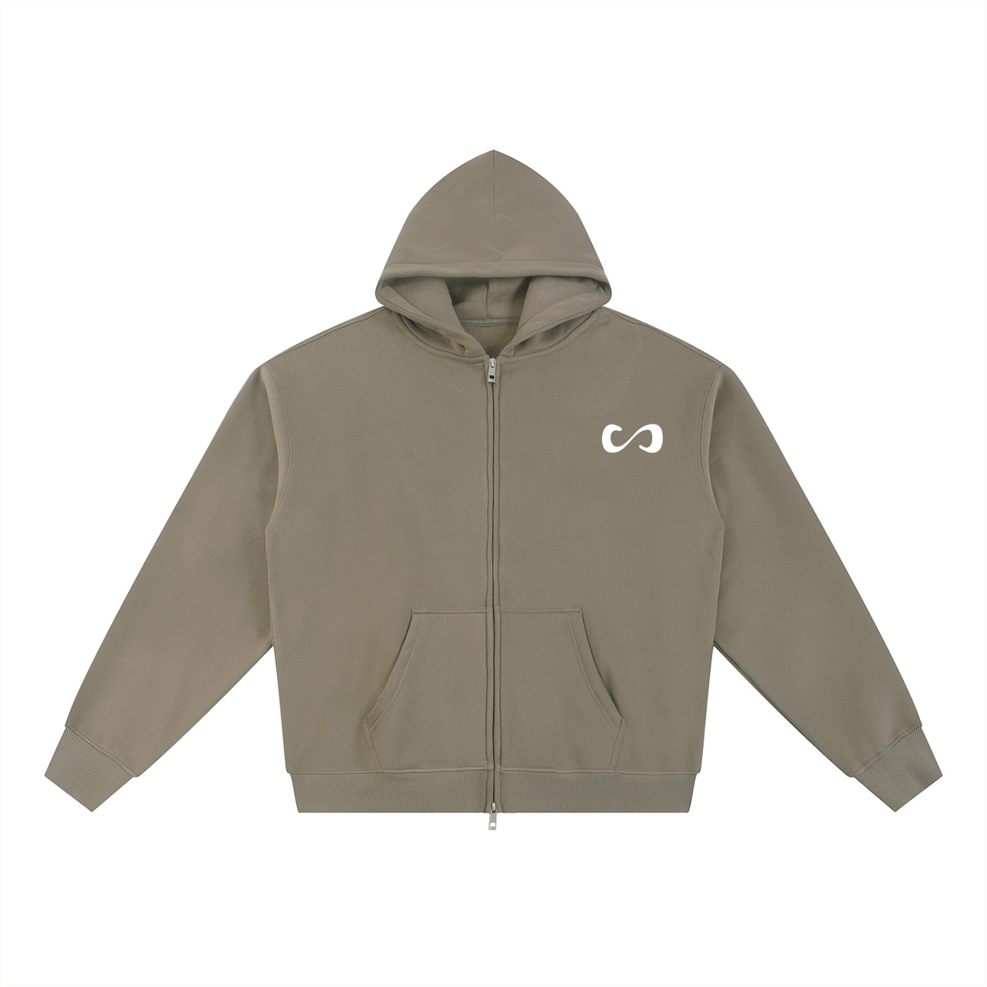 Unisex Fleece Zip-Up Hoodie