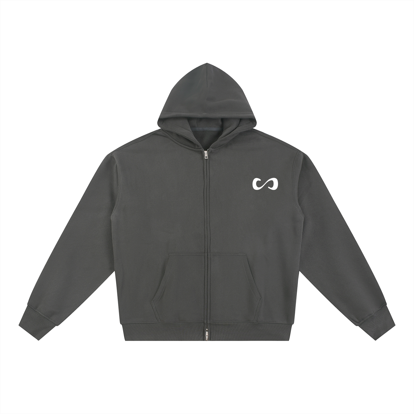 Unisex Fleece Zip-Up Hoodie