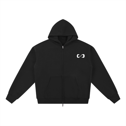 Unisex Fleece Zip-Up Hoodie