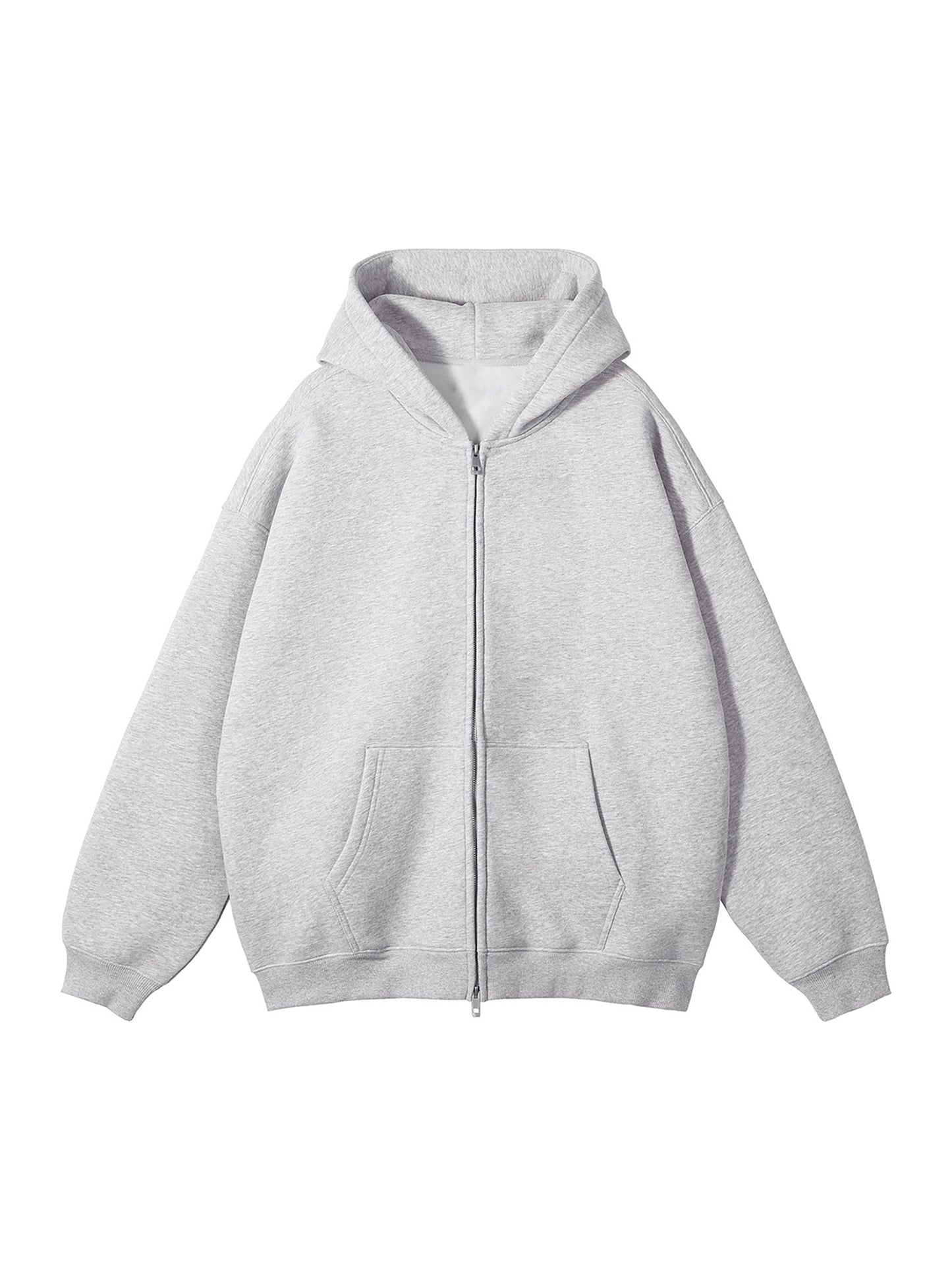 Unisex Fleece Zip-Up Hoodie