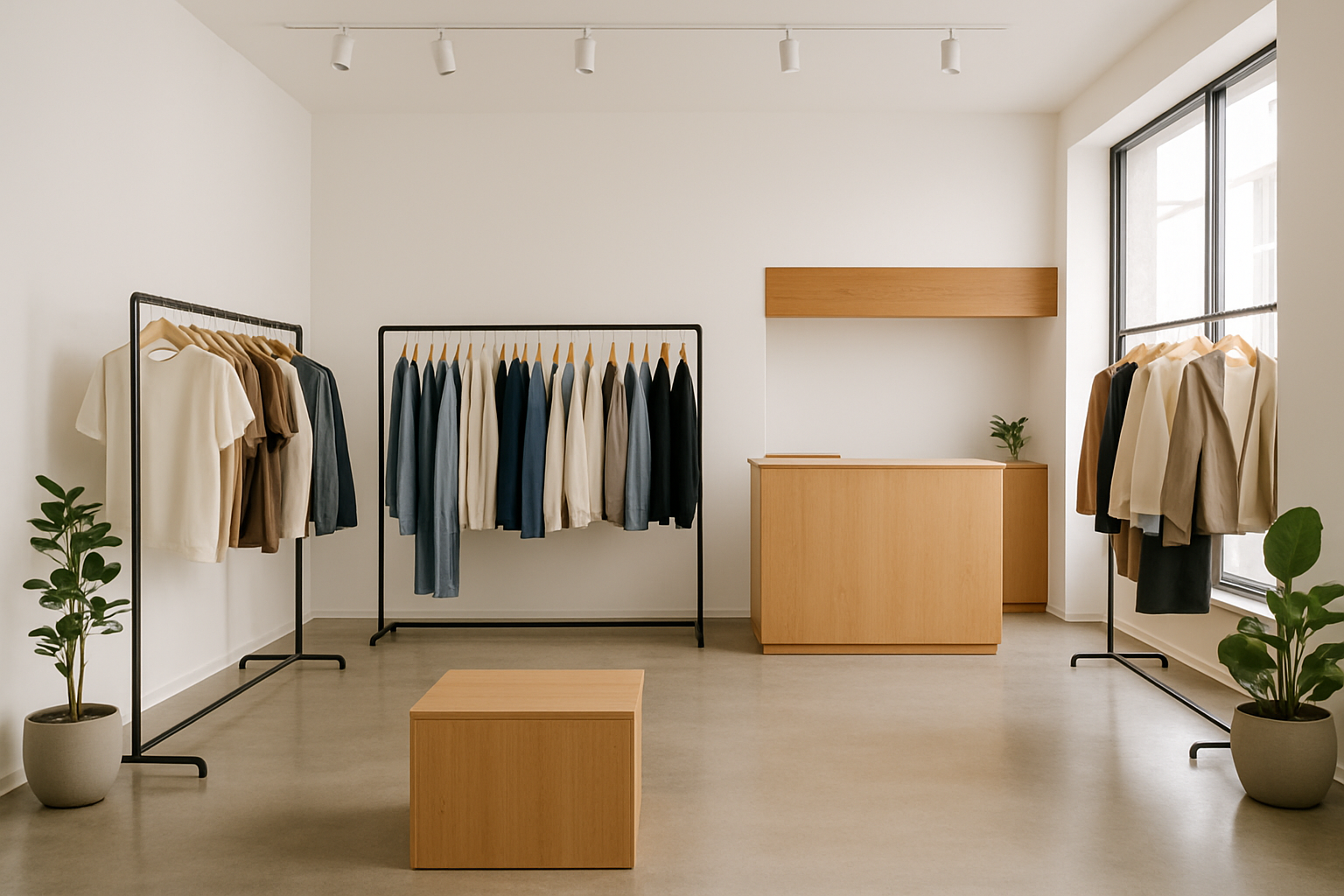 simple clothing store