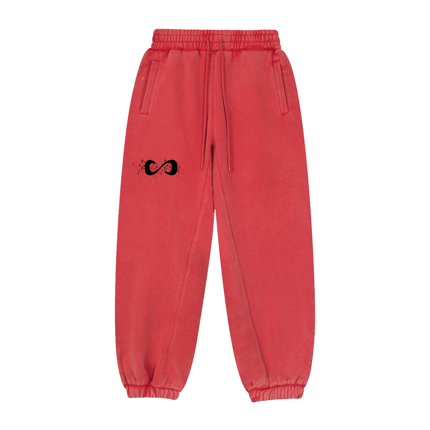 Unisex Splatter Clinched Sweatpants