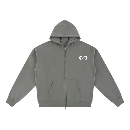 Unisex Fleece Zip-Up Hoodie