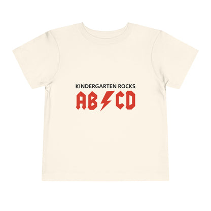 Toddler's Kindergarten Rocks Tee