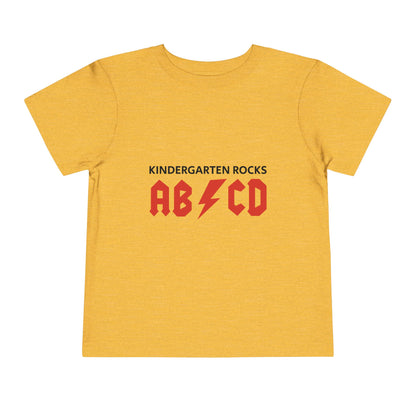 Toddler's Kindergarten Rocks Tee