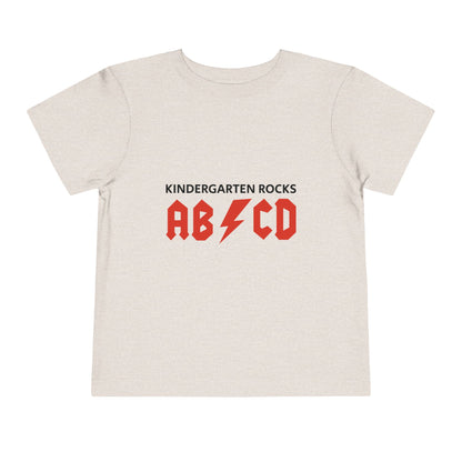Toddler's Kindergarten Rocks Tee