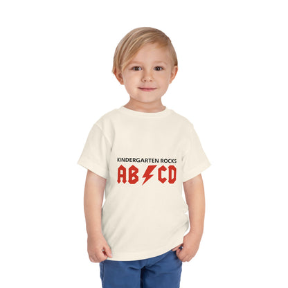 Toddler's Kindergarten Rocks Tee