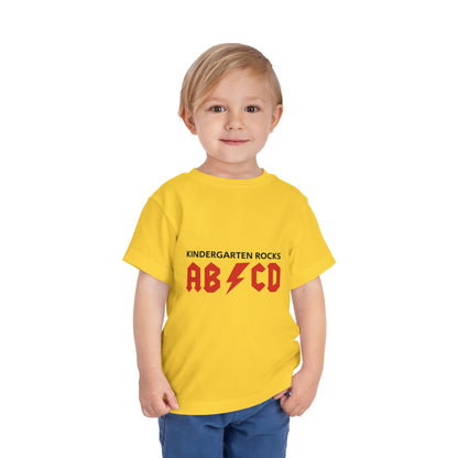 Toddler's Kindergarten Rocks Tee