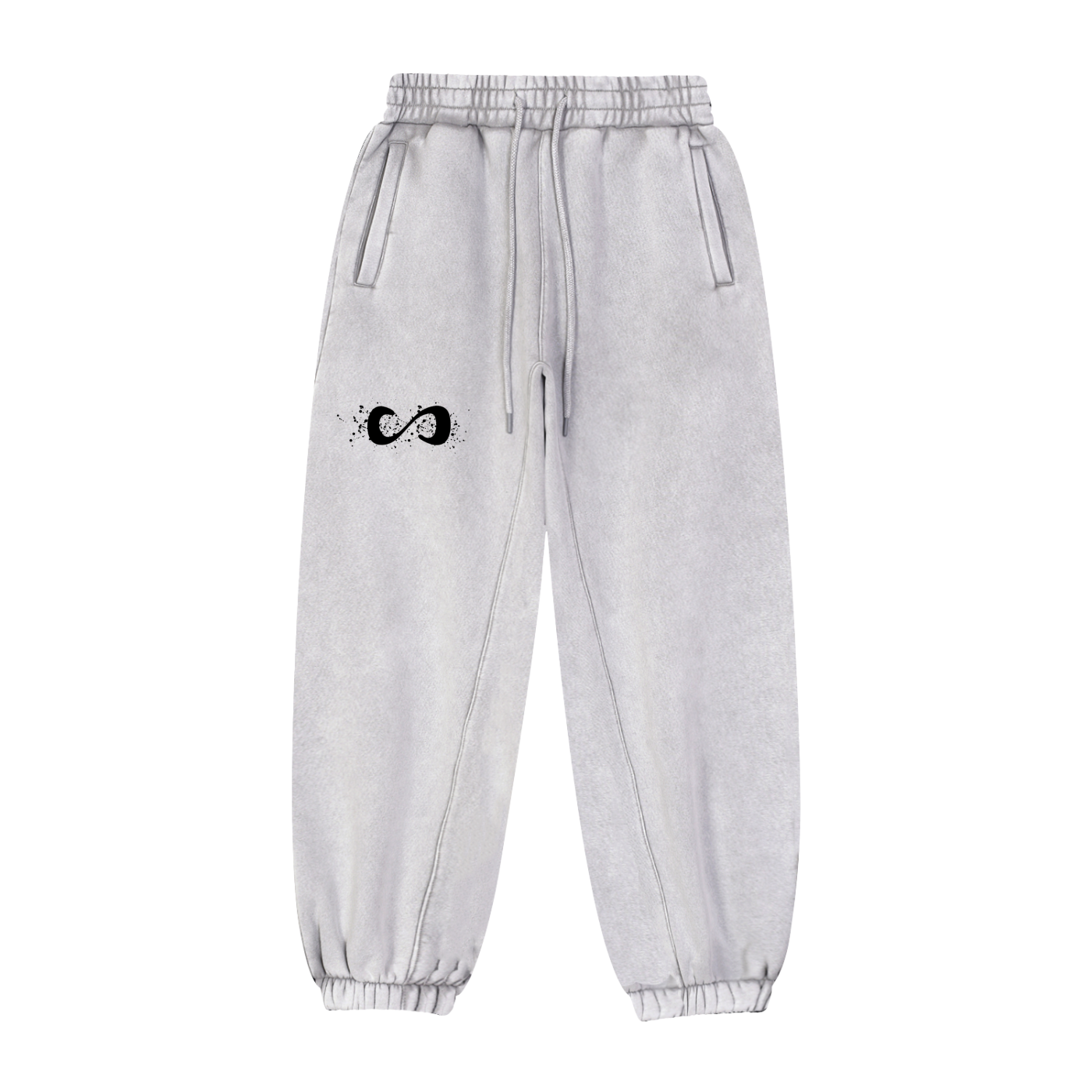 Unisex Splatter Clinched Sweatpants