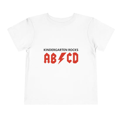 Toddler's Kindergarten Rocks Tee