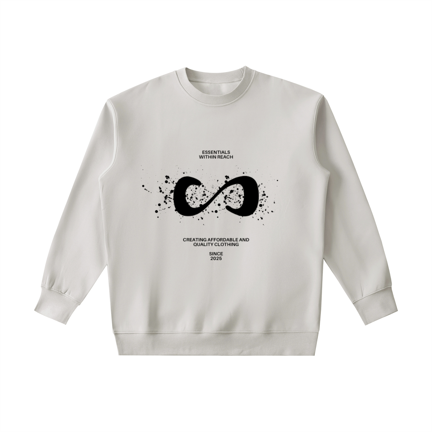 Men's Splatter Crewneck Sweatshirt