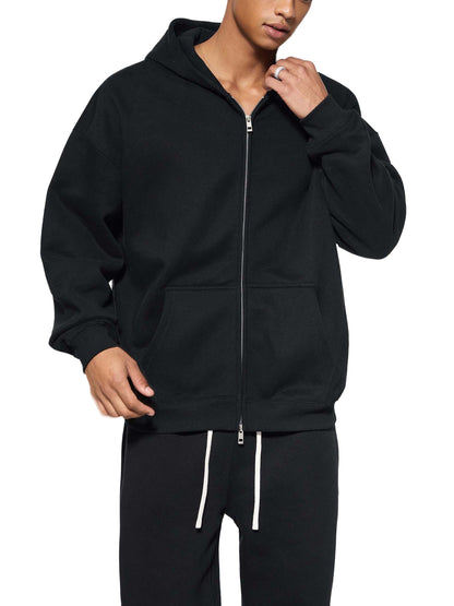 Unisex Fleece Zip-Up Hoodie