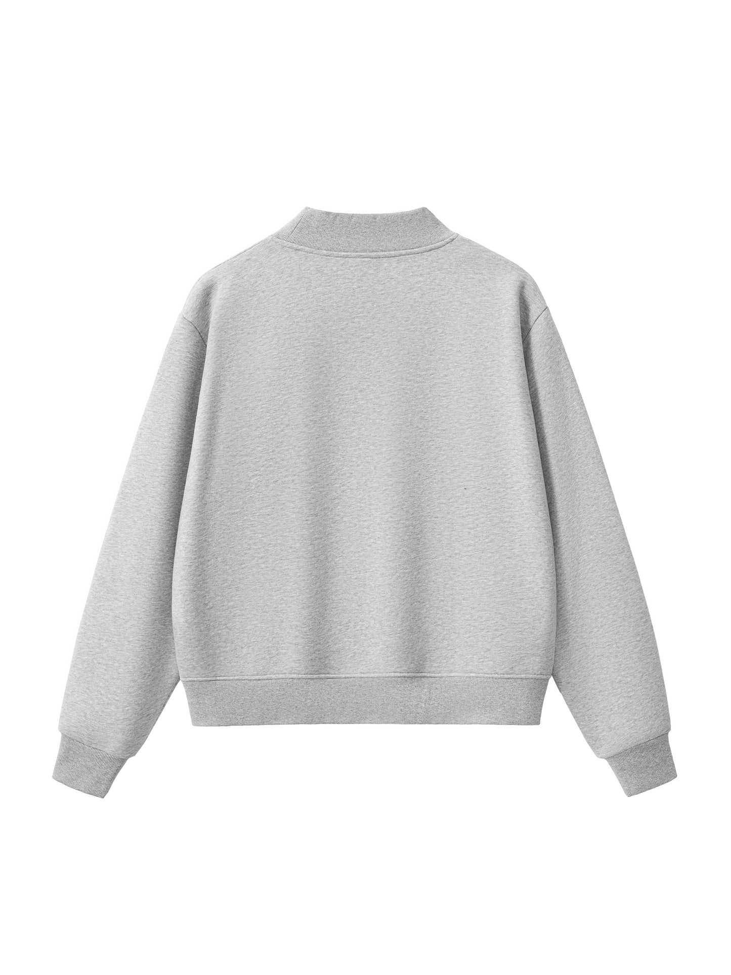 Women's Vintage Mock-Neck Crew Sweatshirt