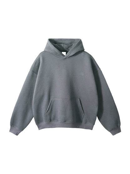 Unisex Oversized Rise Hoodie - Darks